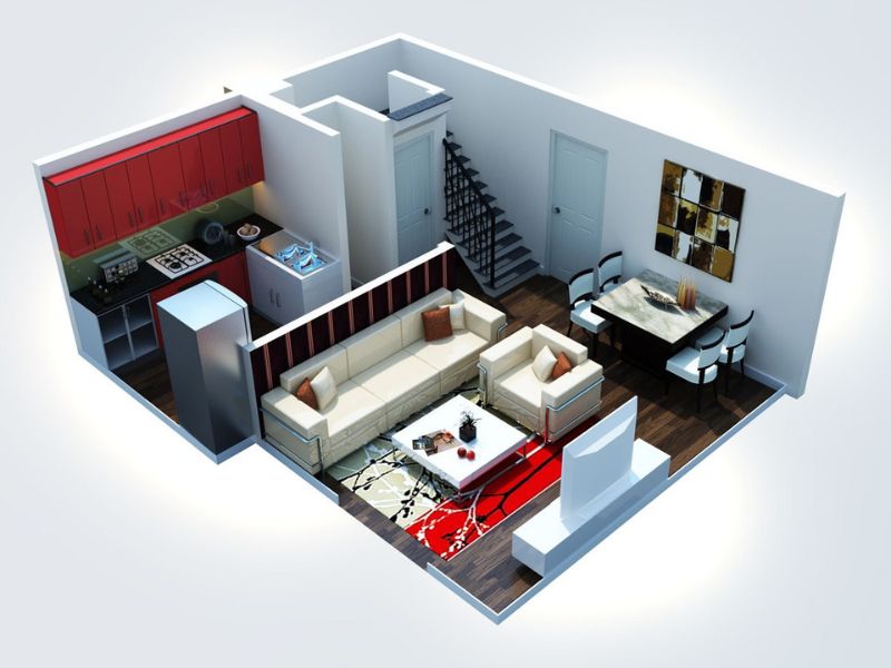 Sa bàn nội thất sẽ chú trọng vào các chi tiết nhỏ