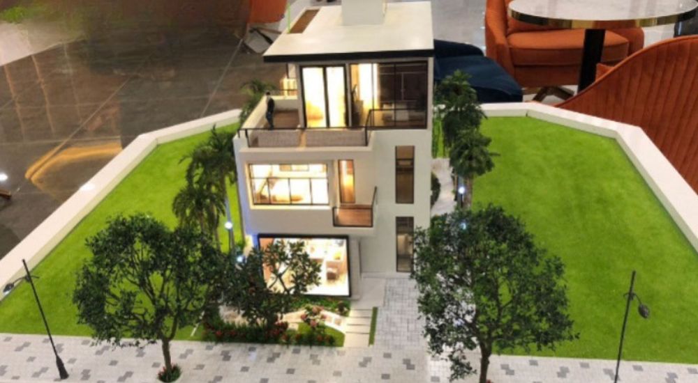 kiến trúc của một căn biệt thử đơn lập