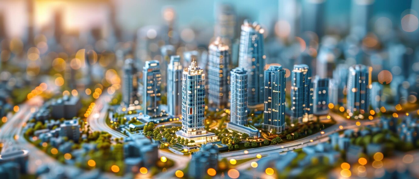 Mô hình đô thị ấn tượng giúp thu hút khách hàng