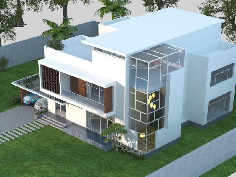 Ngoại thất giúp khách hàng nhìn tổng quan công trình