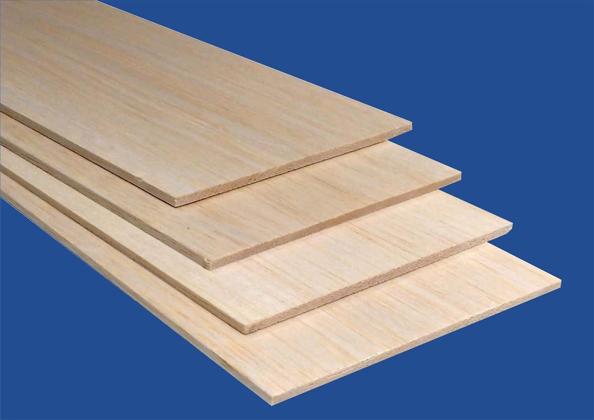 Gỗ Balsa là loại gỗ thông dụng nhất