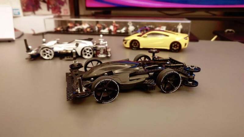 Xe mô hình mini giúp không gian sa bàn trở nên thực tế hơn