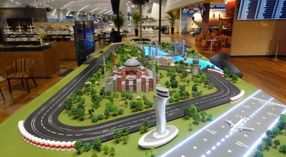 Đặc điểm nổi bật của sa bàn sân bay