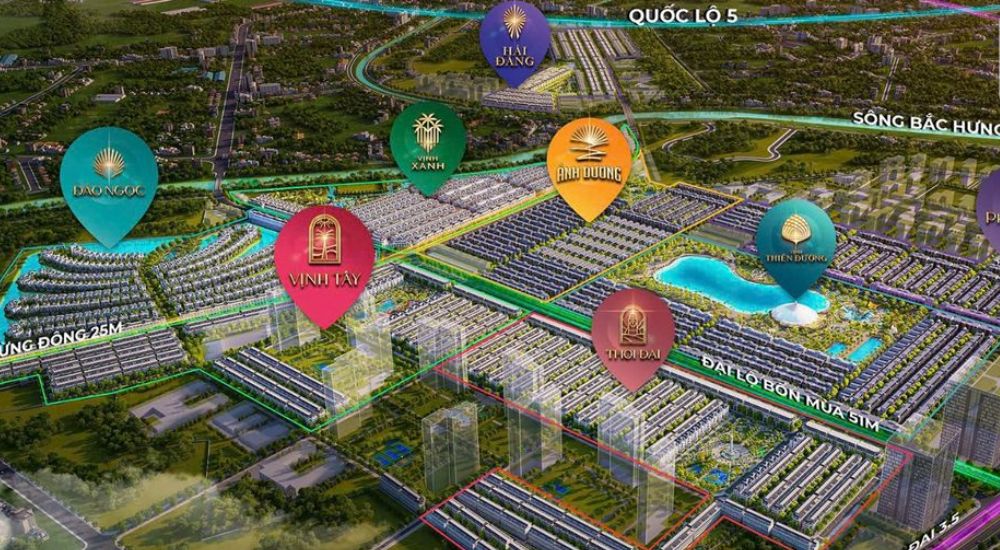Sa bàn Vinhomes Ocean Park 3 tái hiện toàn cảnh khu đô thị