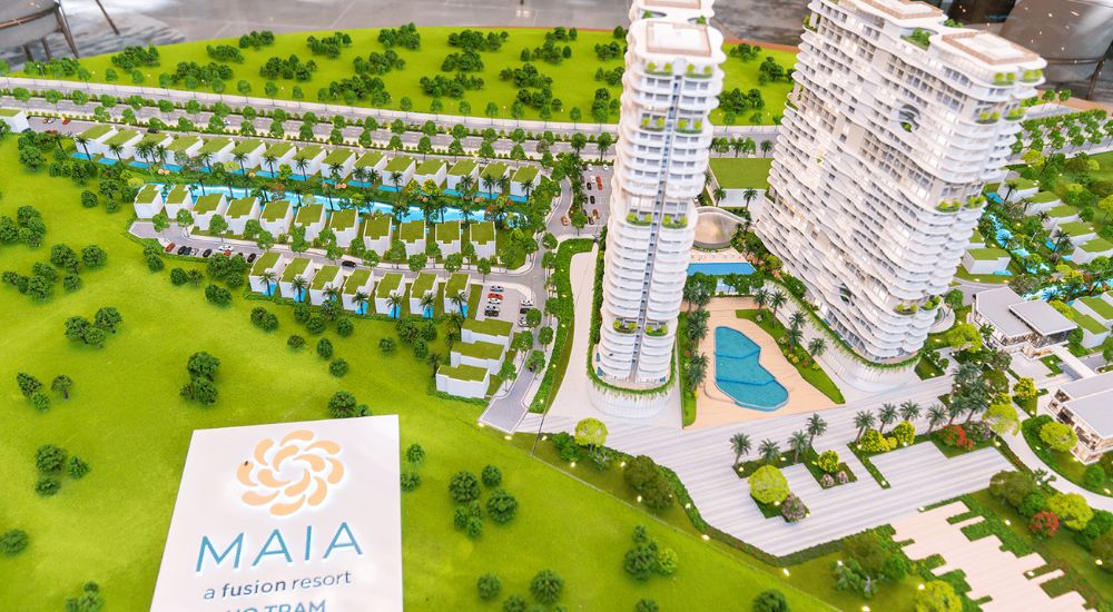 Tổng quan về sa bàn Maia Resort Hồ Tràm