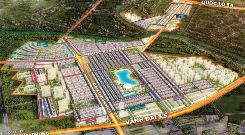 Vị trí khách có thể tham quan sa bàn Vinhomes Ocean Park 3