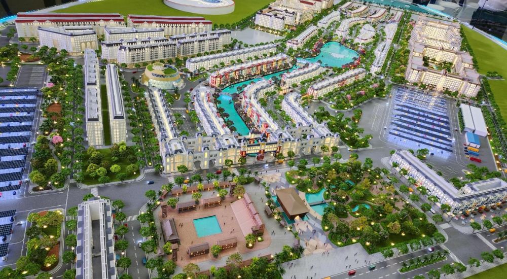 Vị trí trưng bày sa bàn The 5Way Phú Quốc