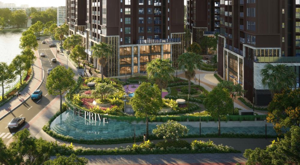 Thiết kế và quy mô mô hình sa bàn The Prive