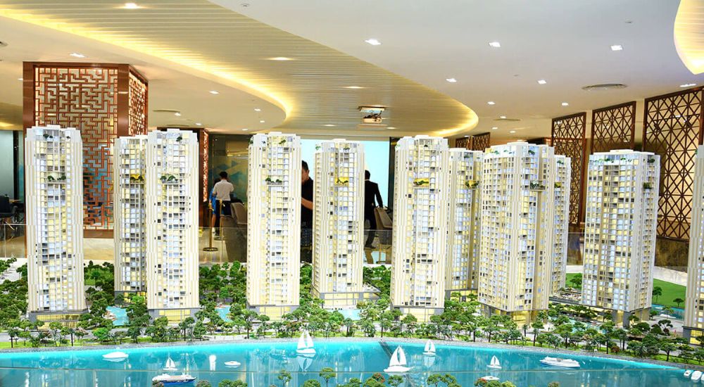 Vai trò của sa bàn trong chiến lược giới thiệu dự án The Prive