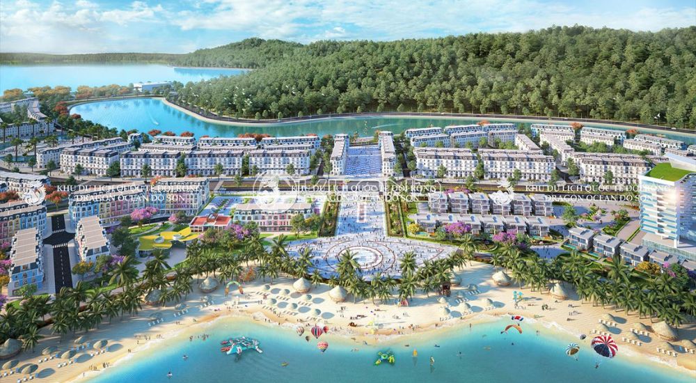 Vị trí trưng bày sa bàn khu du lịch Đồi Rồng Đồi Sơn